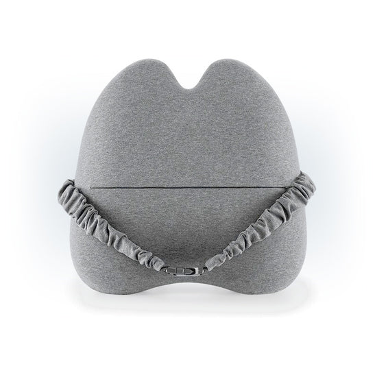 Comfort Gray Lumbar Pillow