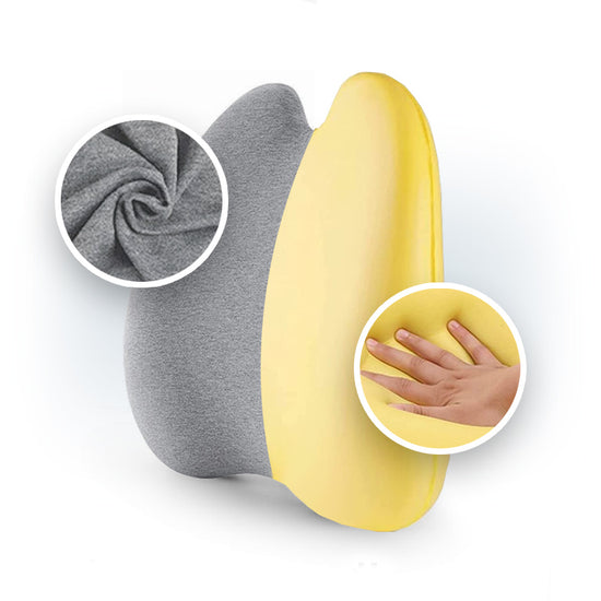 Comfort Gray Lumbar Pillow